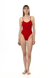 SORBET ISLAND Oλόσωμο Μαγίο Ioli Cheeky One Size Cherry -  SORBET ISLAND- Default Title