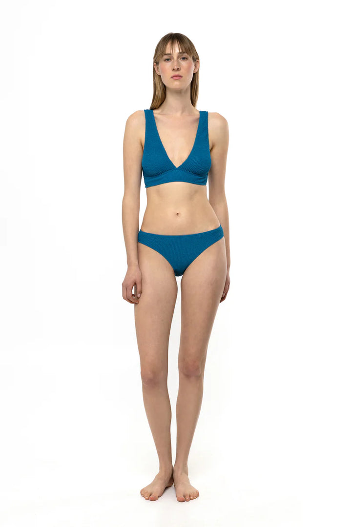 SORBET ISLAND Aqua Bikini One Size Fits All Blue Grape