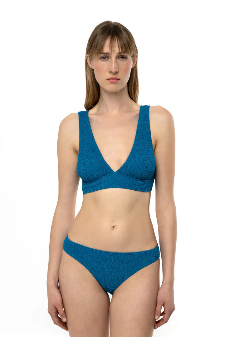 SORBET ISLAND Aqua Bikini One Size Fits All Blue Grape