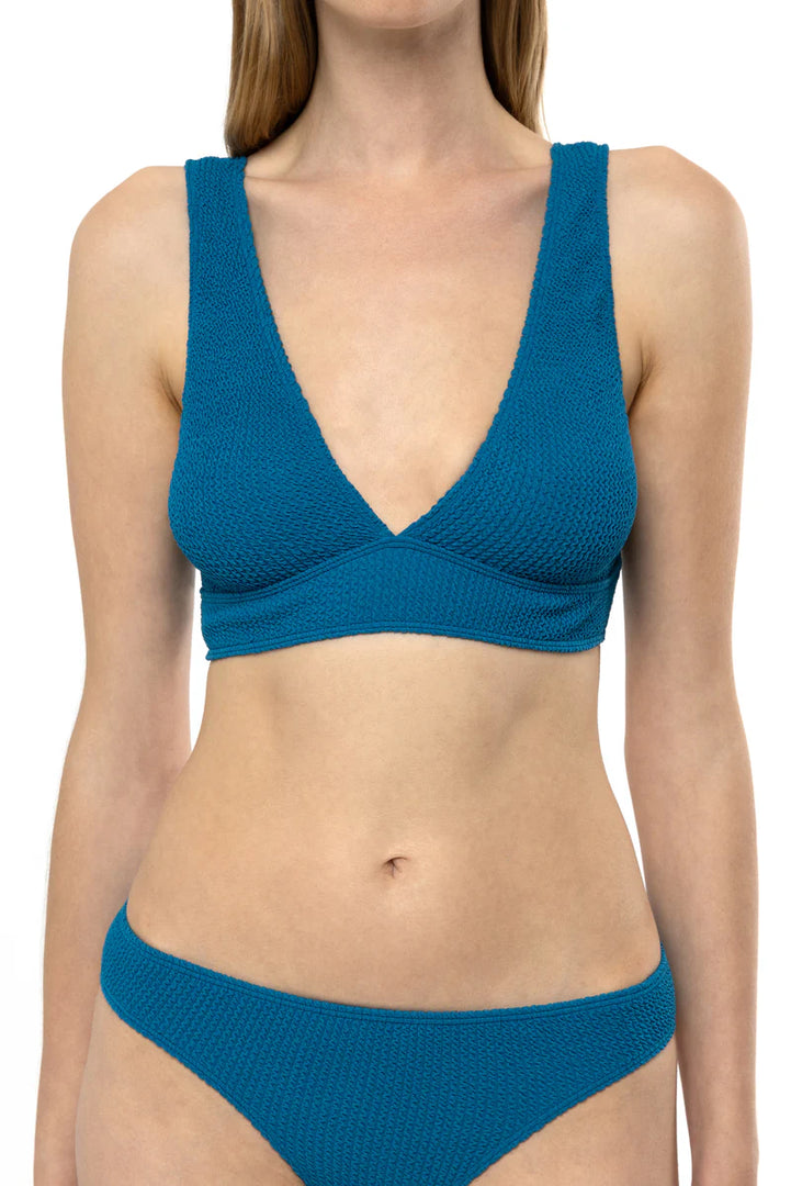 SORBET ISLAND Aqua Bikini One Size Fits All Blue Grape