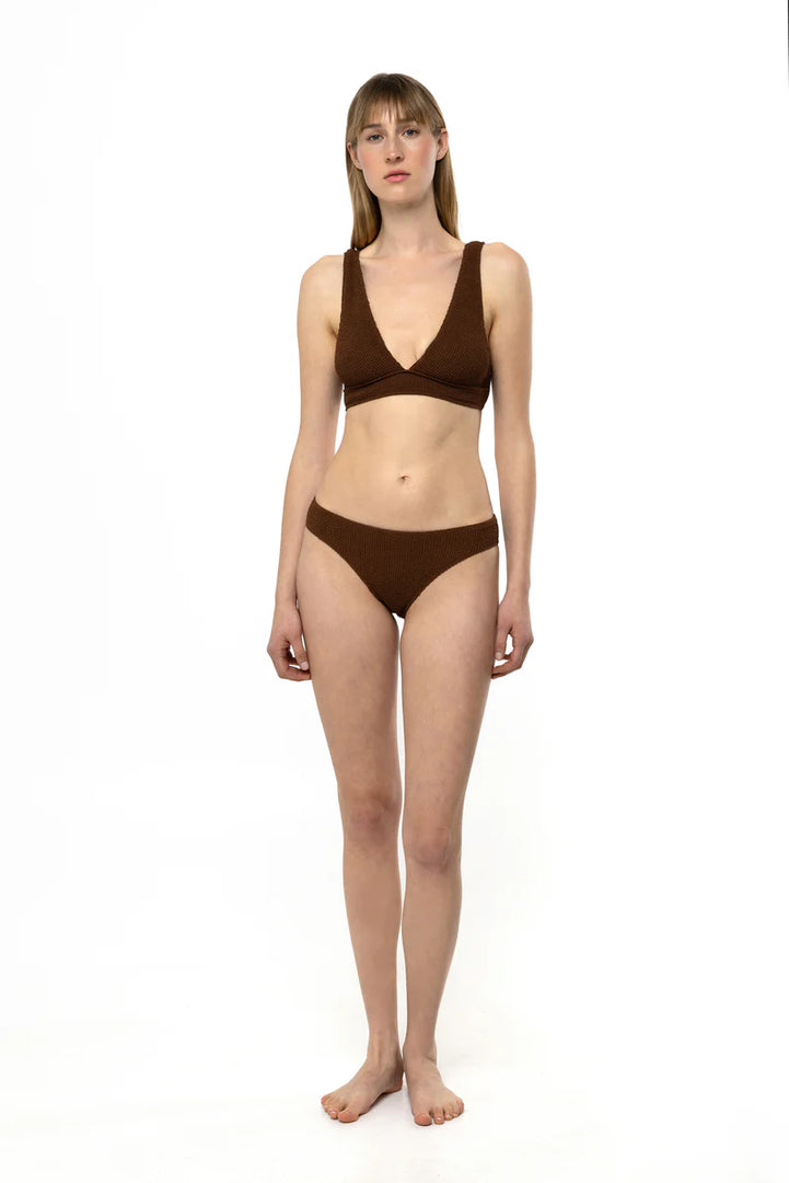 SORBET ISLAND Aqua Bikini One Size Fits All Choco