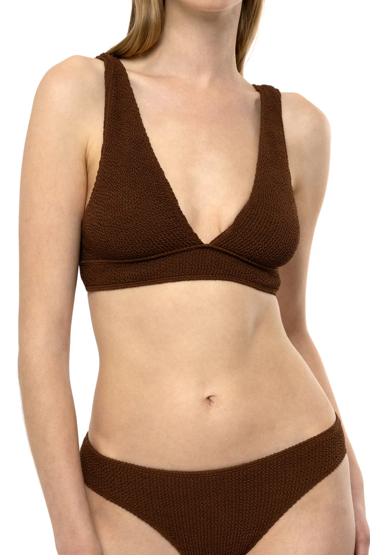 SORBET ISLAND Aqua Bikini One Size Fits All Choco