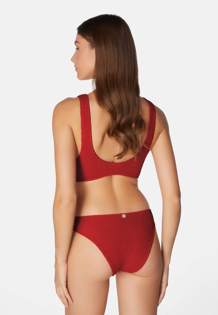 SORBET ISLAND Aqua Bikini One Size Fits All Cherry