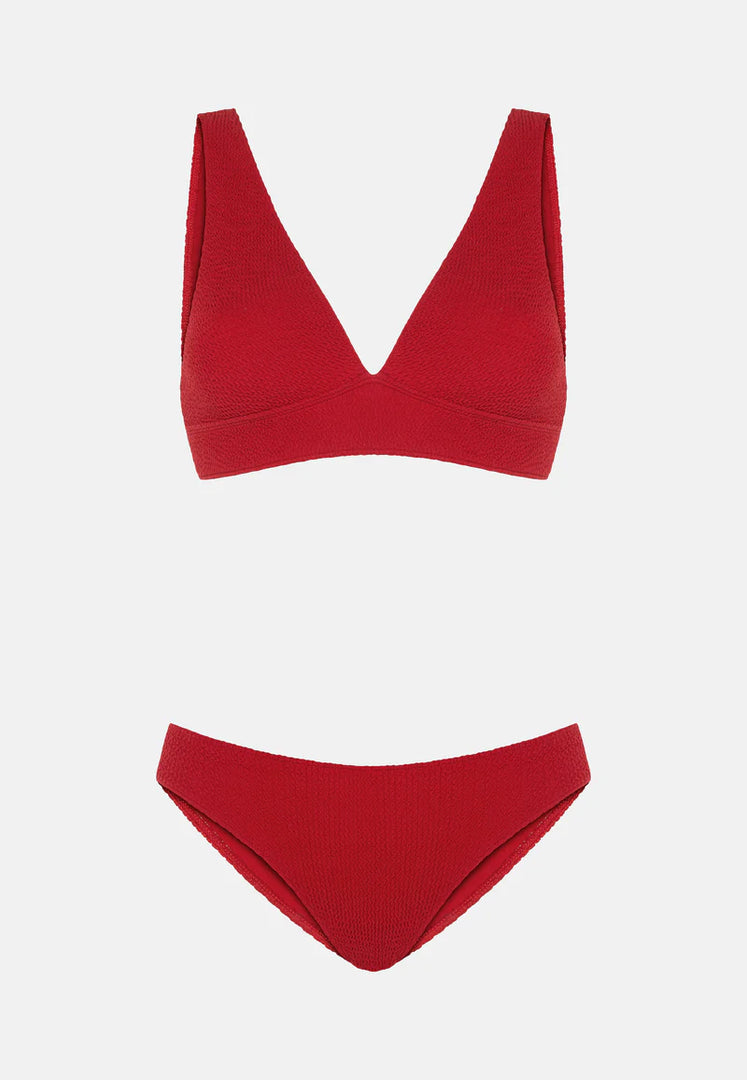 SORBET ISLAND Aqua Bikini One Size Fits All Cherry