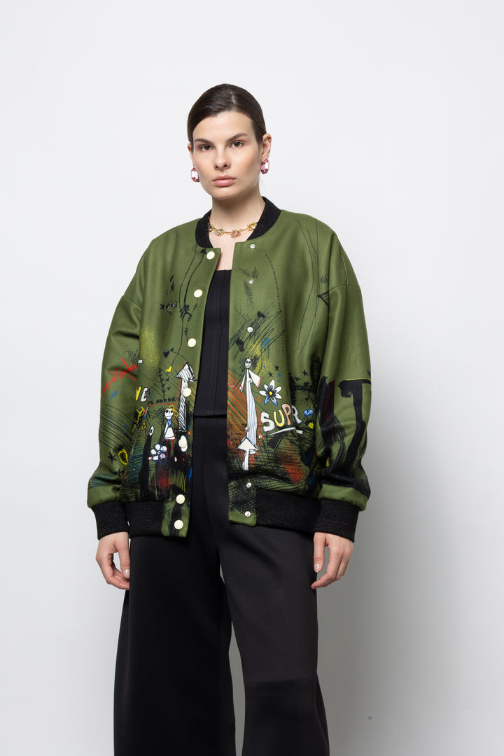 Ruth Iconic Jacket Olive /31007