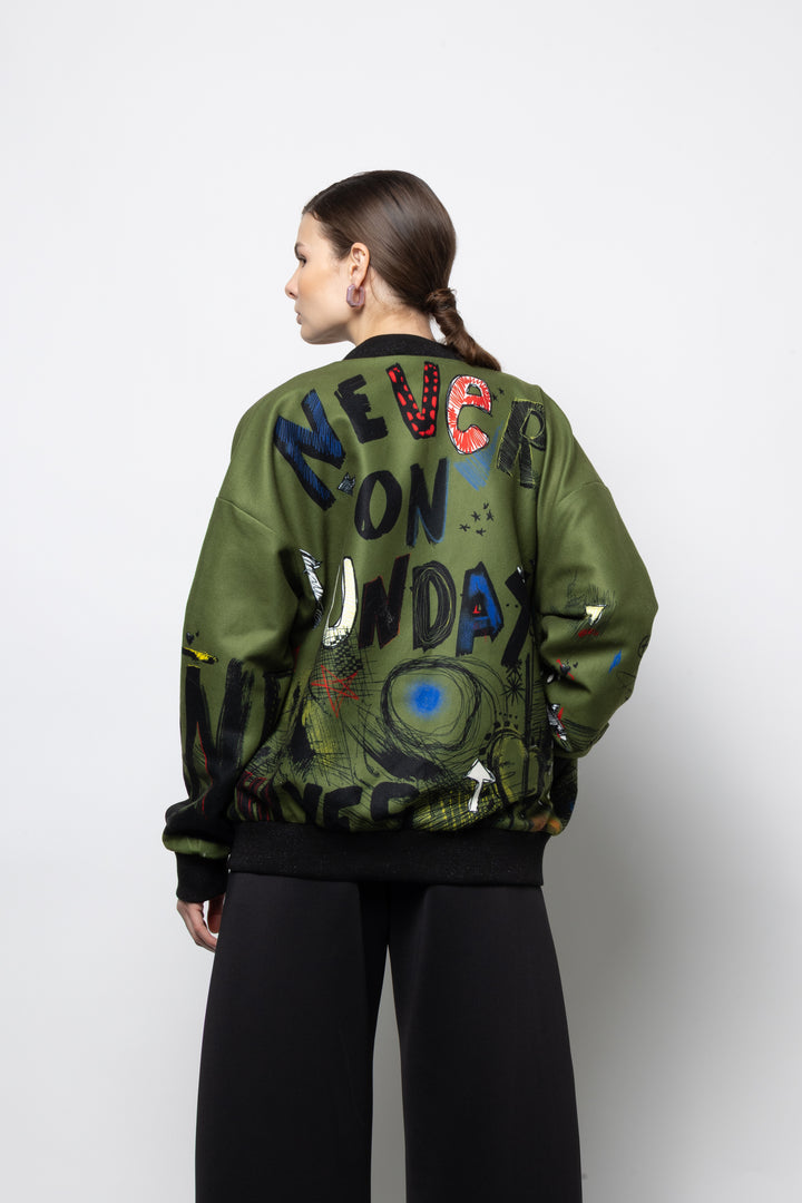Ruth Iconic Jacket Olive /31007