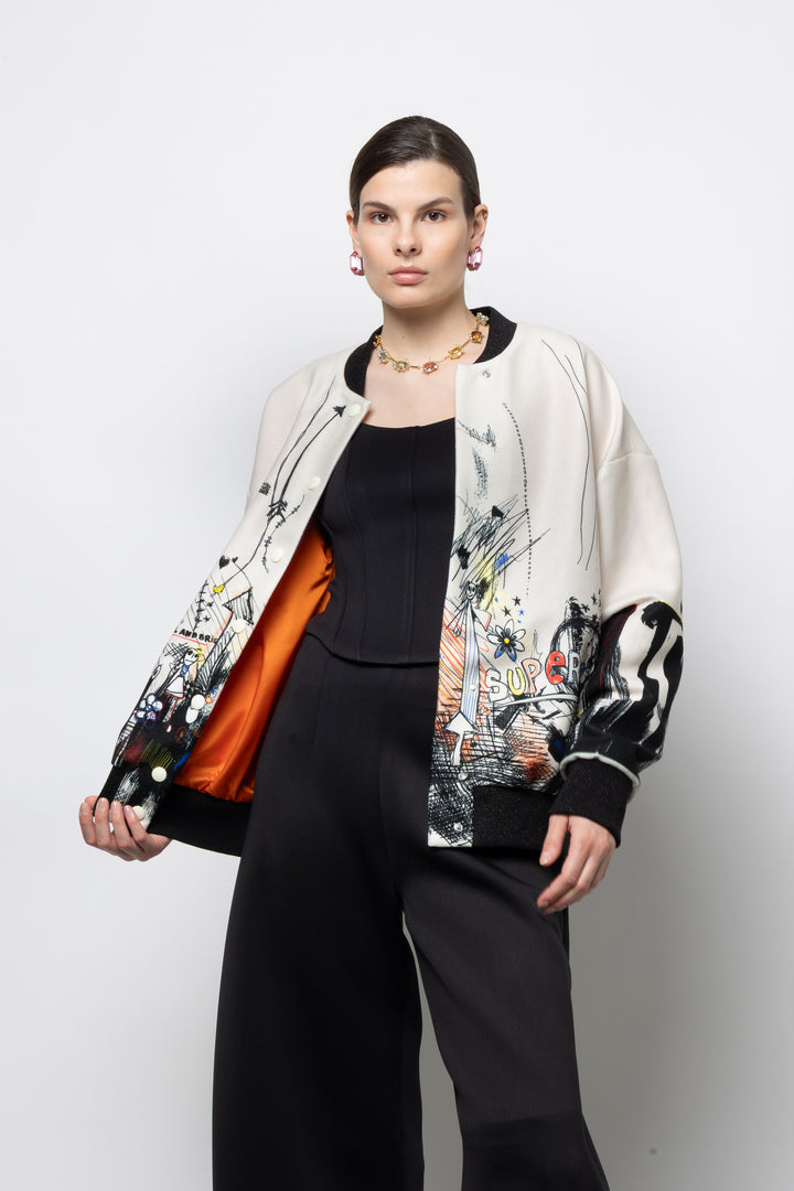 Ruth Iconic Jacket Ecru /31007