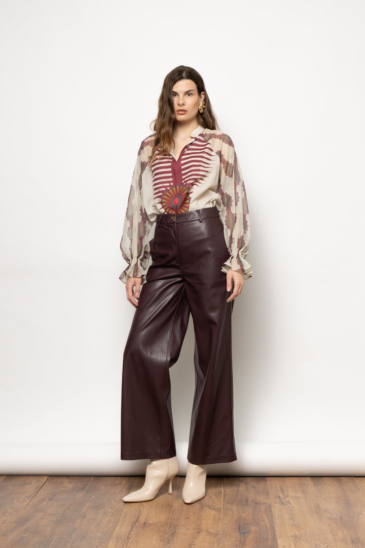 Regine Printed Shirt / 1N408