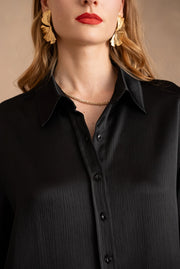 Fluid Satin Πουκάμισο