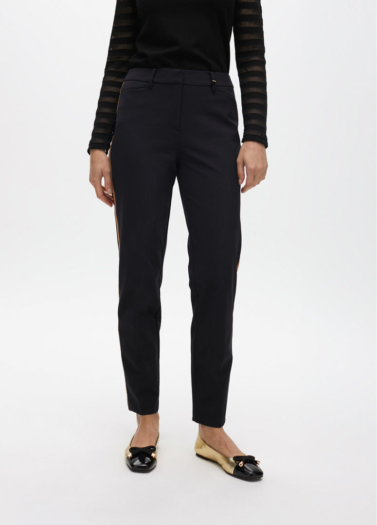 BASIC TROUSERS WITH CONTRAST SIDE STRIPE / LF2514021
