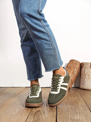 Findlay Suede Sneakers Χακί -  FINDLAY- Olive / 36-Olive / 37-Olive / 38-Olive / 39-Olive / 40