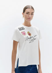 LOLA CASADEMUNT T-Shirt Graphic και Patches