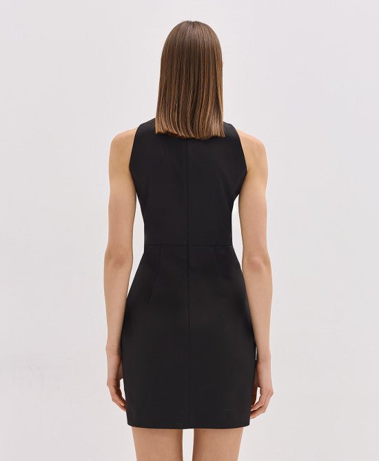 Φόρεμα μίνι cut-out / 53-3015 -  ACCESS FASHION- Black / 44-Black / 48-Black / 50
