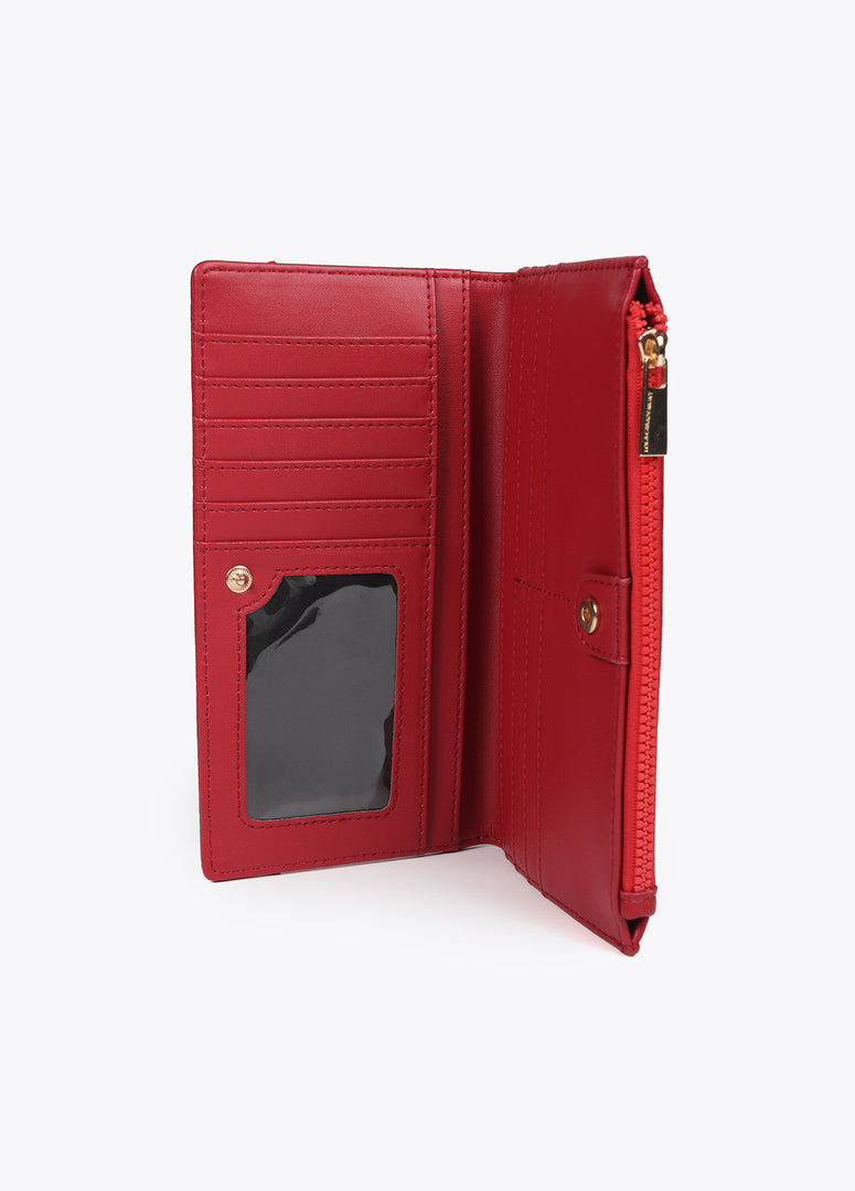 DIAMOND DESIGN MONOGRAM WALLET / LF2512003