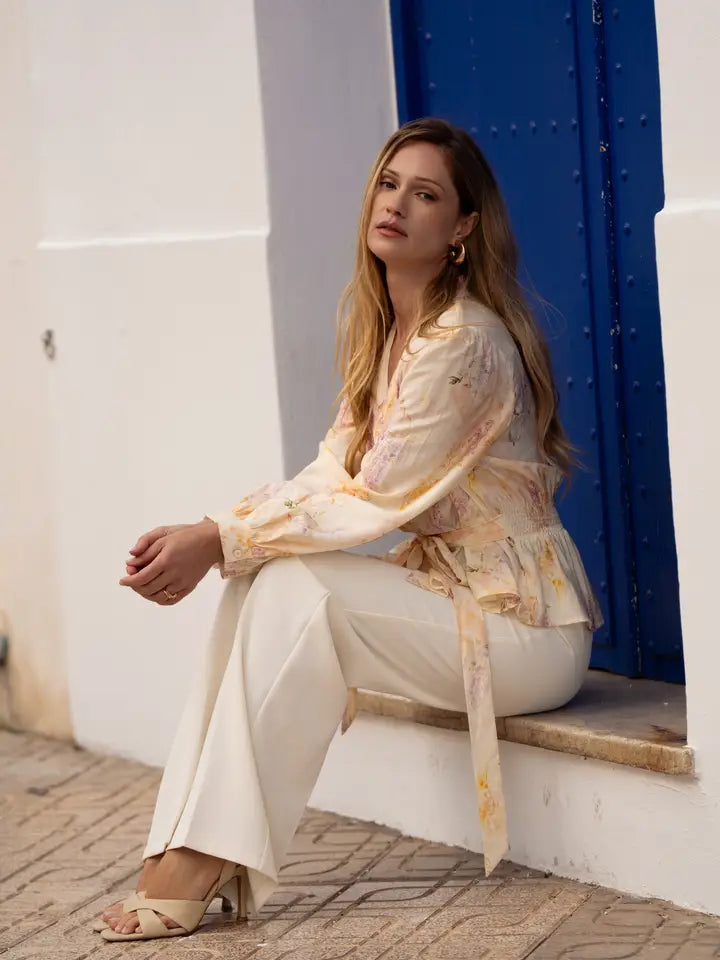 Lulumary VIscose Wrap Top