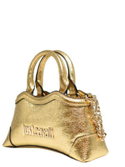 Just Cavalli / Tσάντα Χειρός Χρυσή με λογότυπο 79RA4BZ1ZS816