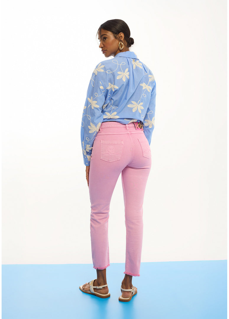 LOLA CASADEMUNT Flared Jeans με κουμπιά