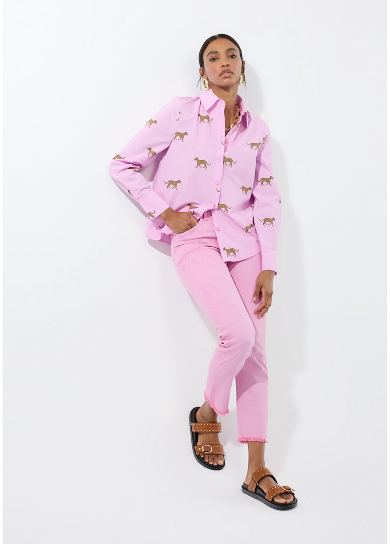 LOLA CASADEMUNT Flared Jeans με κουμπιά