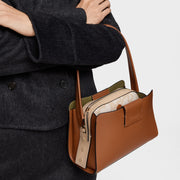 TOUS Μικρή Τσάντα City Kaos Icon σε κάμελ χρώμα / 2002355443