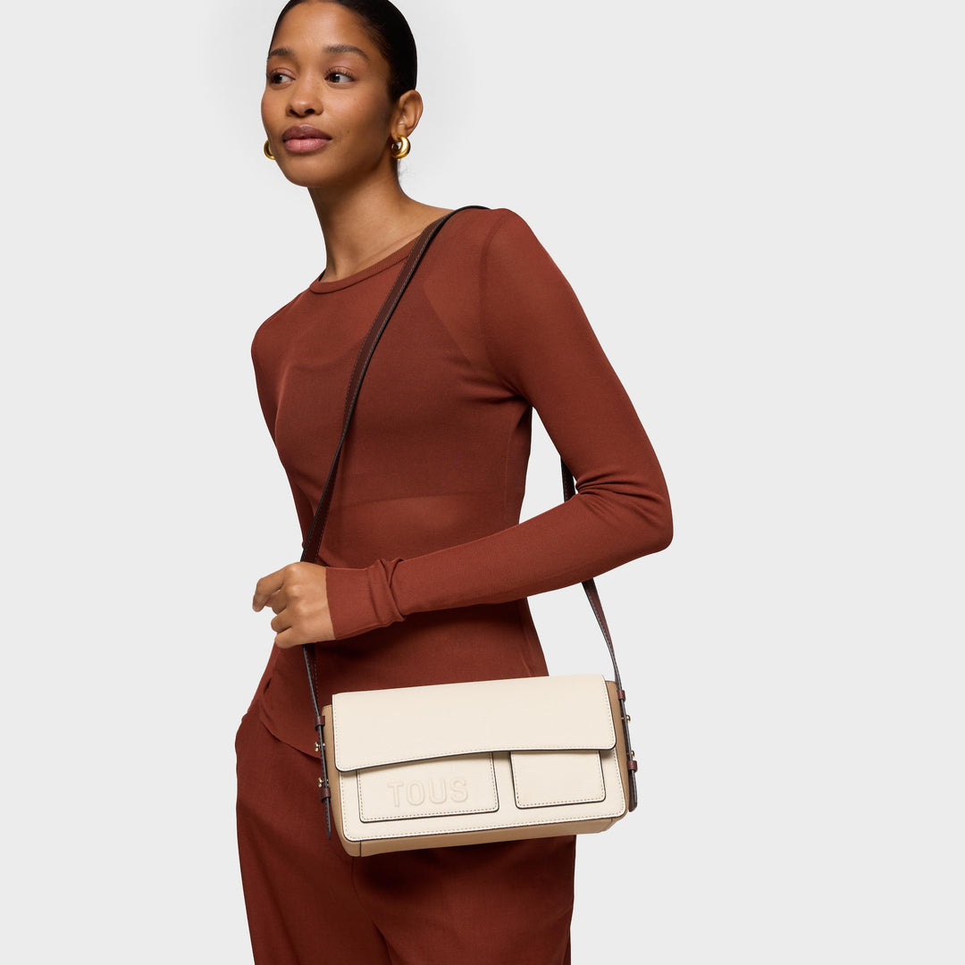 TOUS Μεσαίου Μεγέθους Τσάντα Χιαστί BACK TO BASICS / 2002381502