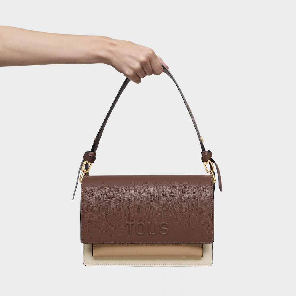 TOUS Mεσαίου Μεγέθους Τσάντα Χιαστί AUDREE SAFFIANO / 2002358201