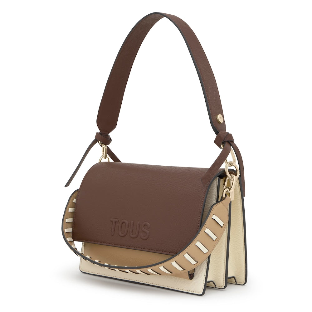 TOUS Mεσαίου Μεγέθους Τσάντα Χιαστί AUDREE SAFFIANO / 2002358201
