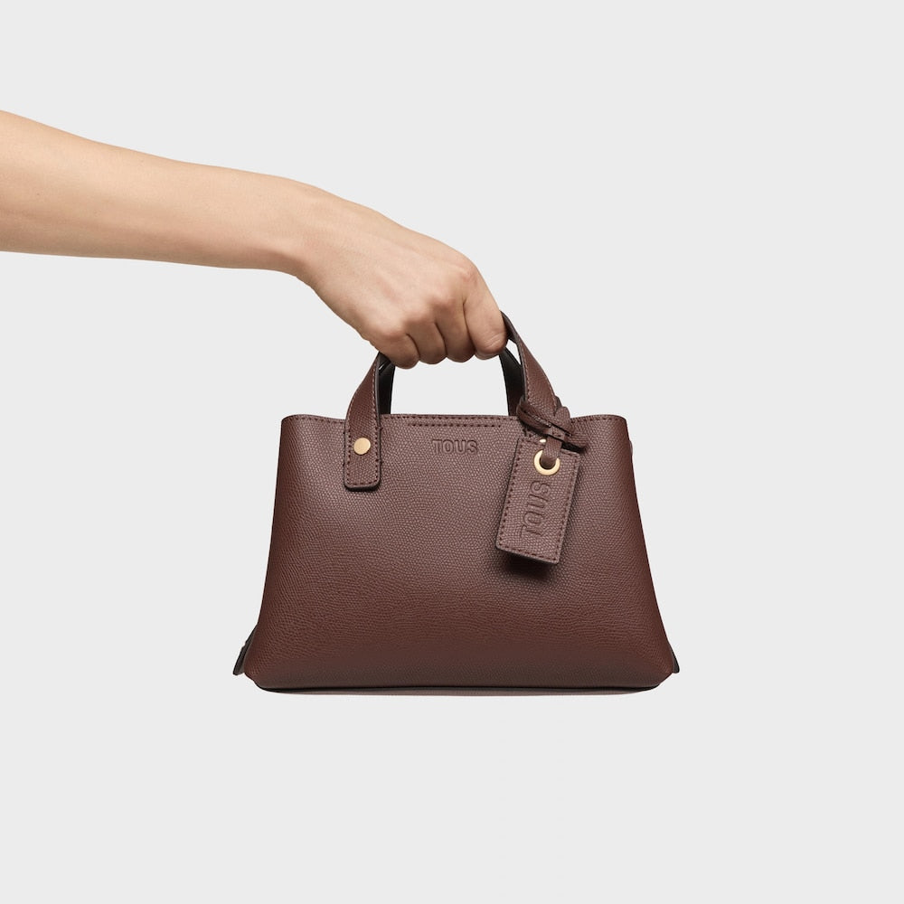 TOUS Μικρή τσάντα City the Citybow σε καφέ χρώμα / 2002355343