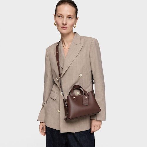 TOUS Μικρή τσάντα City the Citybow σε καφέ χρώμα / 2002355343