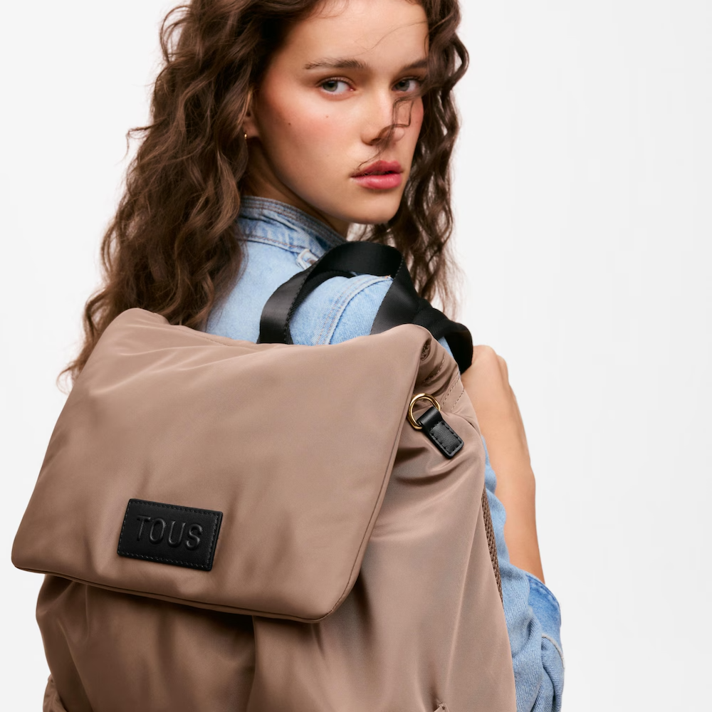 TOUS Wonder Pulls Backpack σε ταμπά χρώμα / 2002466044