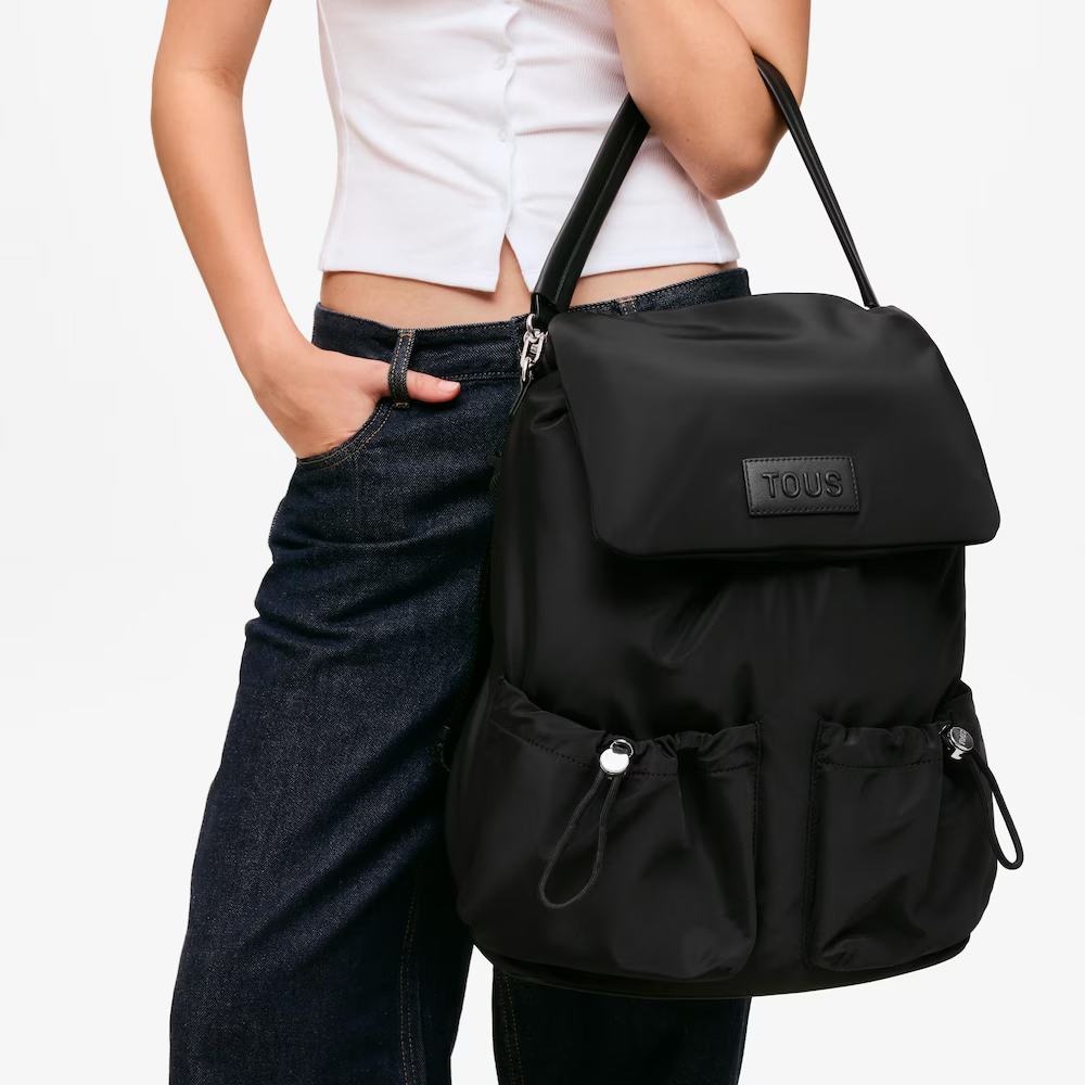 TOUS Wonder Pulls Backpack σε μαύρο χρώμα / 2002466051