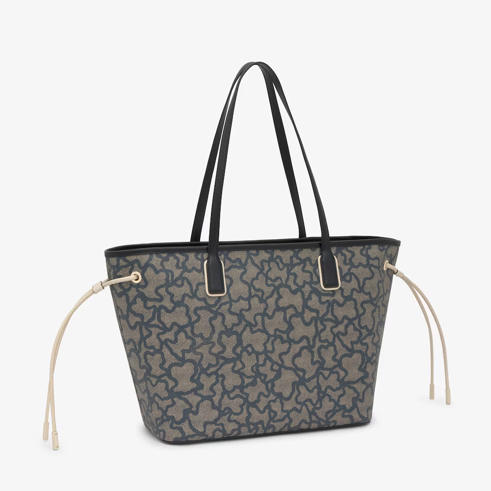 TOUS Μεγάλη Shopper Bag σε μαύρο χρώμα / 2002462451