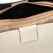 TOUS Μεσαίου Μεγέθους Τσάντα CITY KAOS ICON στο χρώμα της άμμου / 2002355201