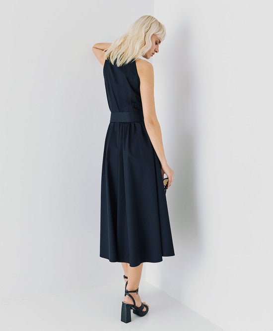 Φόρεμα κλός με ζώνη