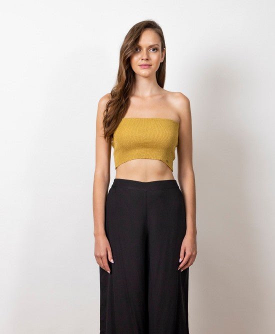 Lurex στράπλες τοπ