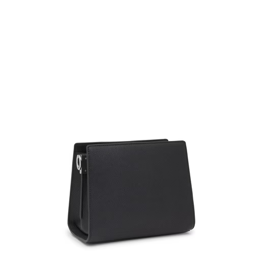 Μικρή τσάντα shopper Audree Saffiano σε μαύρο χρώμα / 2002287051
