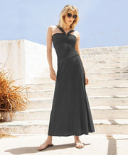 Lurex μακριά φούστα -  Love Boutique- M / Black