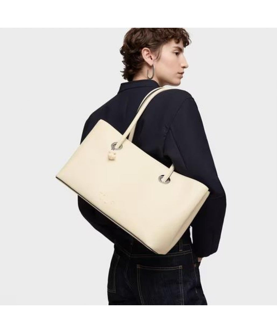 Μεγάλη τσάντα city TOUS Poppy Beige / 2002206001