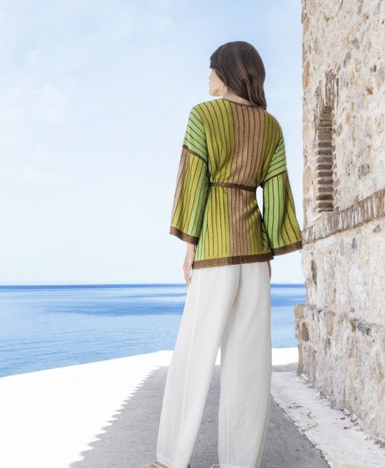 Lurex πολύχρωμη ζακέτα