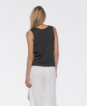 Αμάνικο τόπ από μεταλλικό νήμα