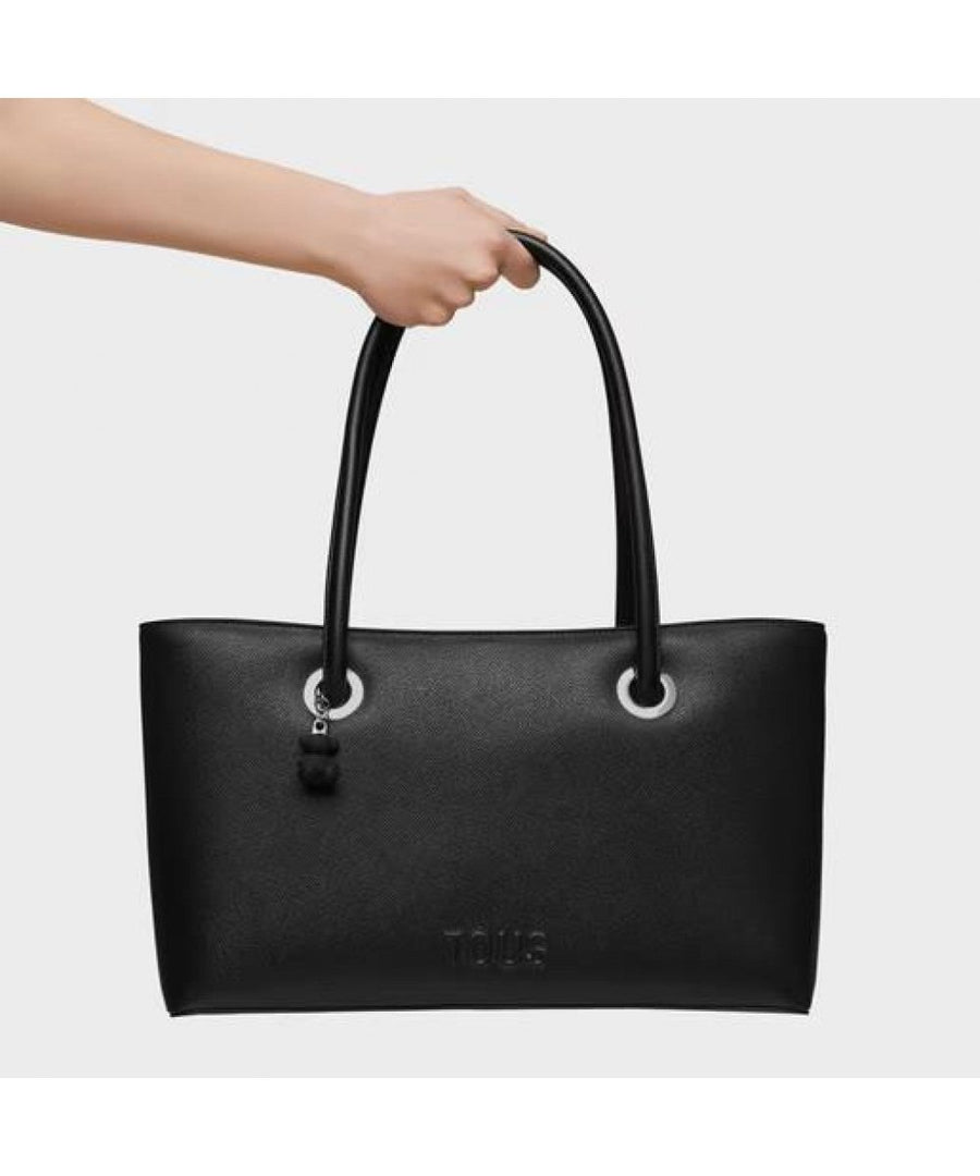 Μεγάλη τσάντα city TOUS Poppy Black