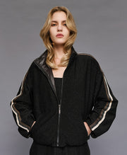Τζάκετ bomber double-face / 54-1072 -  ACCESS FASHION- Black / S-Black / M-Black / L