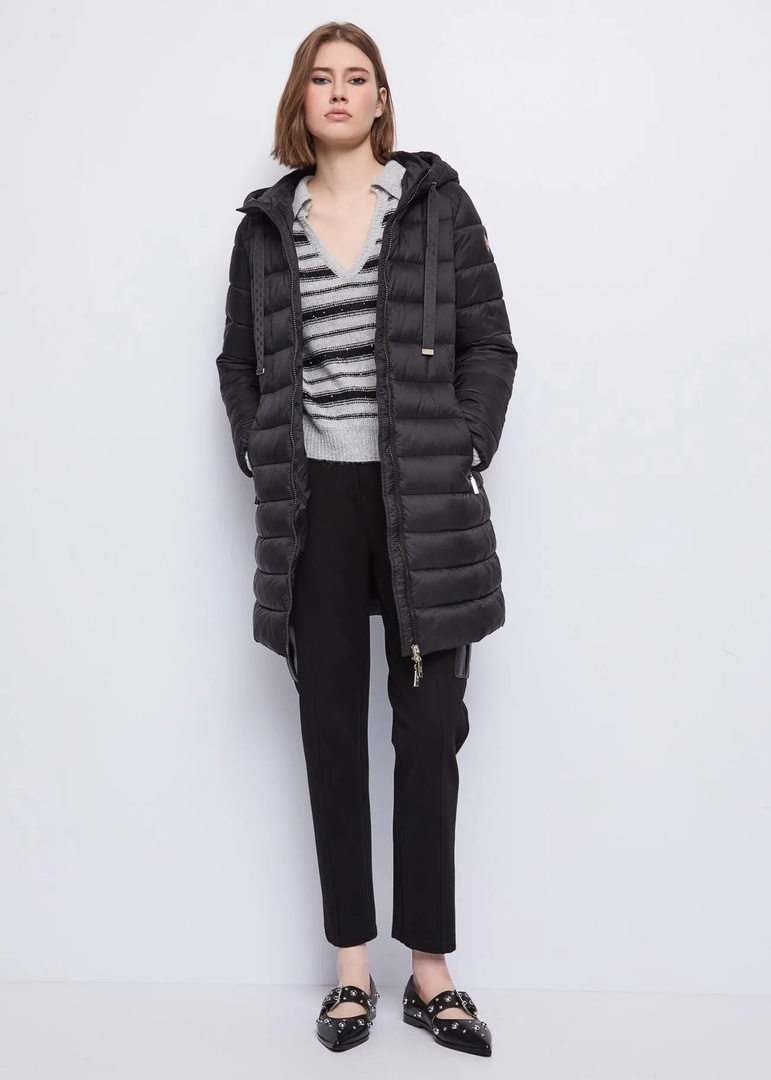 Καπιτονέ Puffer Μπουφάν με Κουκούλα / 521BD35001