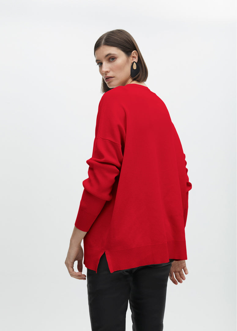 Πλεκτή μπλούζα με logo Lola Casademunt/ LF2511004