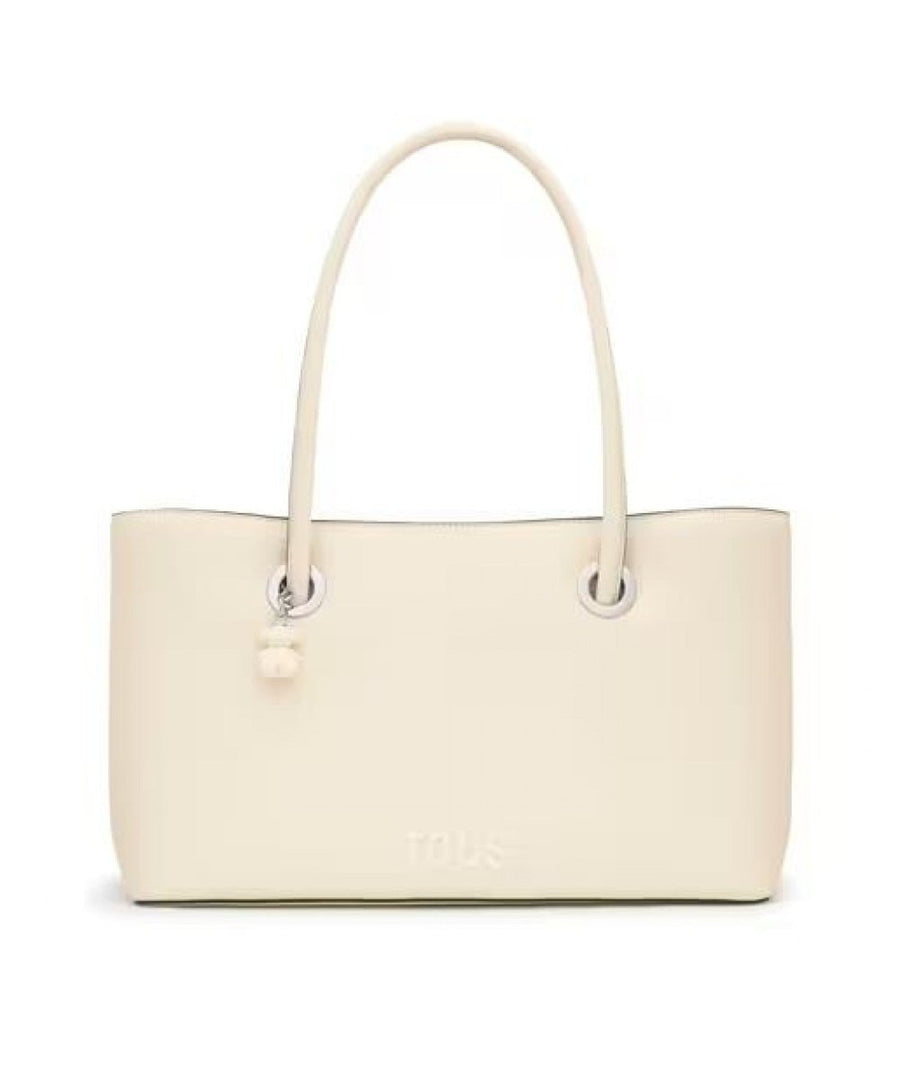Μεγάλη τσάντα city TOUS Poppy Beige / 2002206001