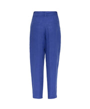 Παντελόνι λινό με ζώνη / 33-5004 -  ACCESS FASHION- Navy / 48