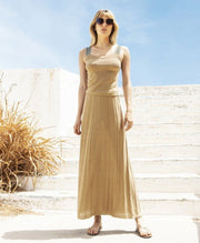 Lurex τοπ με ζακάρ τιράντες