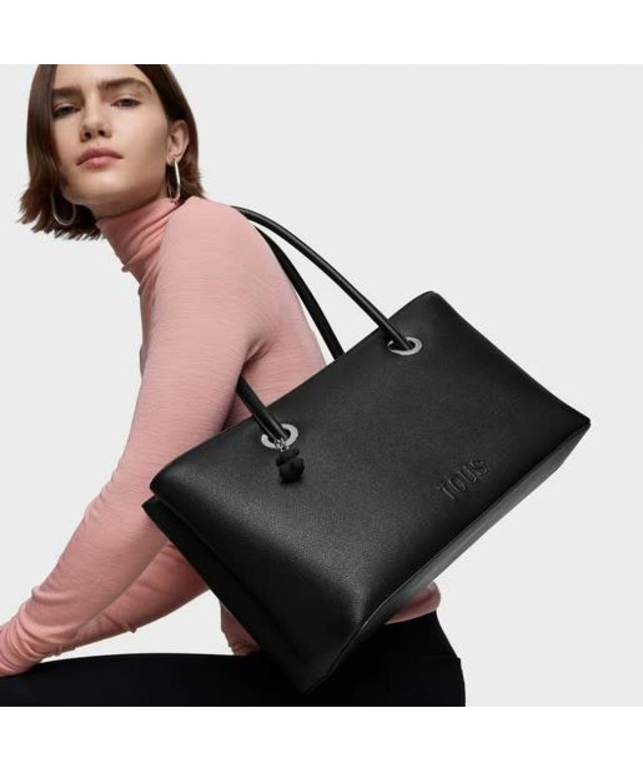 Μεγάλη τσάντα city TOUS Poppy Black