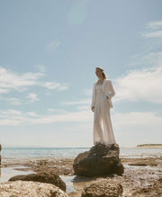 Παντελόνα φαρδιά/ 33-5005 -  ACCESS FASHION- OFF-WHITE / 46