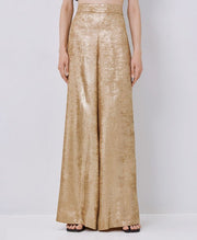 Παντελόνα μεταλλιζέ/ 53-5106 -  ACCESS FASHION- Gold / 50