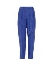 Παντελόνι λινό με ζώνη / 33-5004 -  ACCESS FASHION- Navy / 48